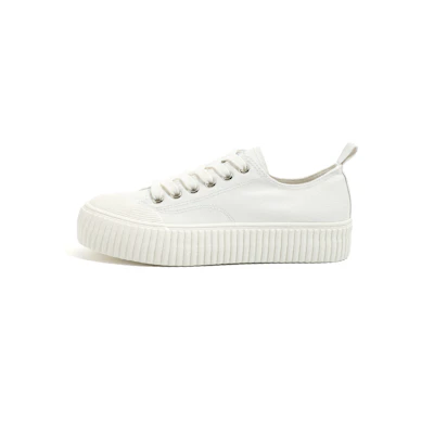 (W) Huanqiu Canvas Low 'All White'
