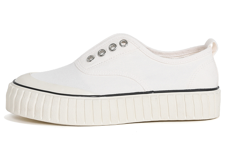 (Women) Huanqiu Canvas Low 'Beige' H20739M