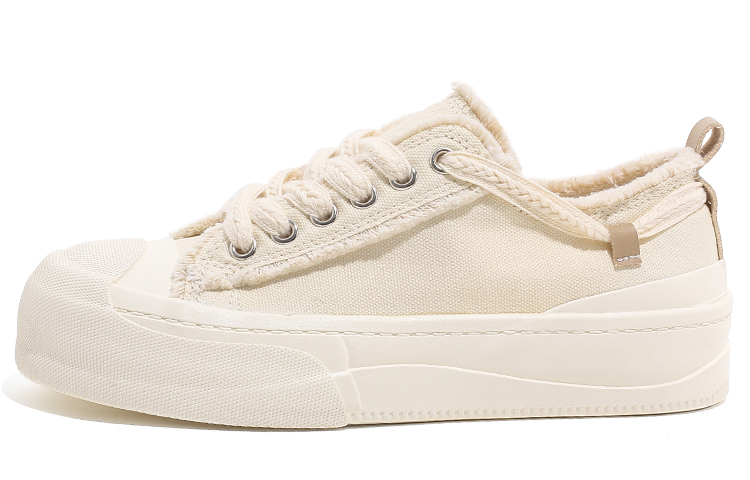 (Women) Huanqiu Canvas Low 'Beige' H20755M