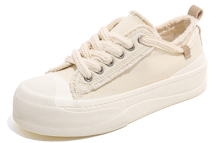 (W) Huanqiu Canvas Low 'Beige' 圖 2