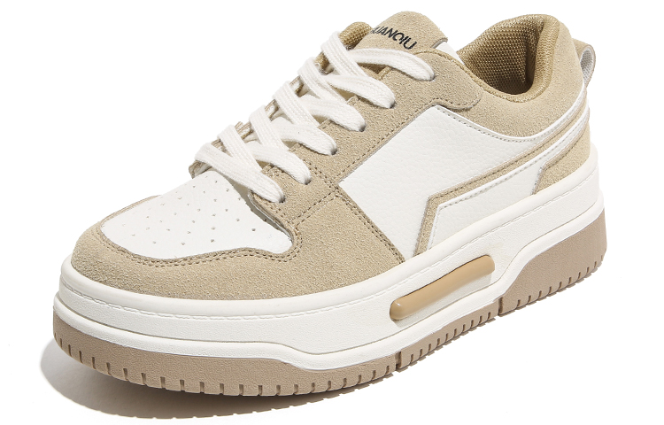 Order 环球 HUANQIU 多用途 舒適 透氣 耐磨 防滑 低筒 板鞋 女款 米卡其色