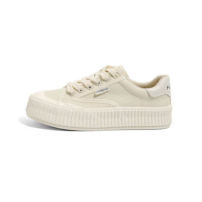(W) Huanqiu Canvas Low 'Beige'