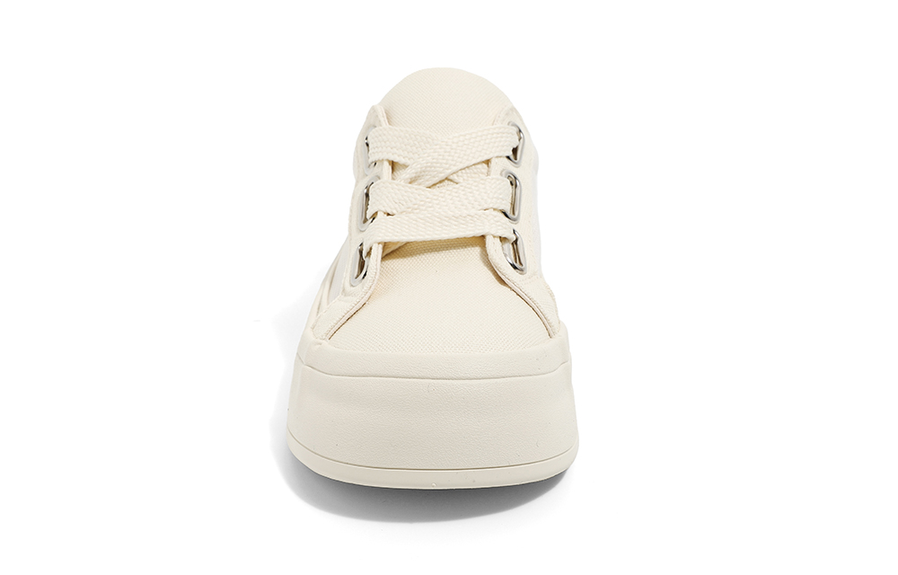 (W) Huanqiu Canvas Low 'Beige' 圖 3