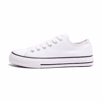 (W) Huanqiu Canvas Low 'Black & White'