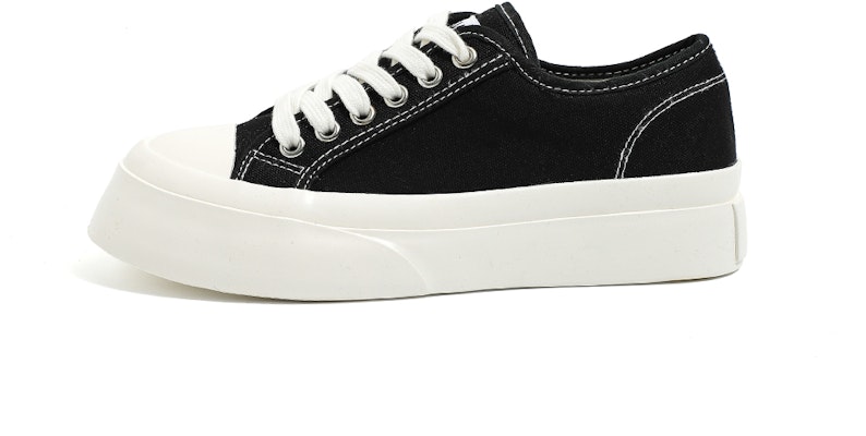 (W) Huanqiu Kanvas Low 'Hitam' H20280 Buy (W) Huanqiu Kanvas Low 'Hitam' H20280