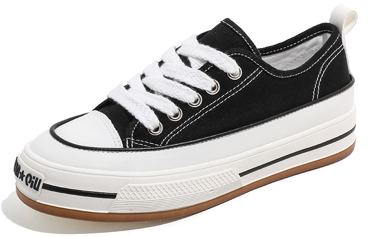 Order (W) Huanqiu Canvas Low 'Hitam' H20737B