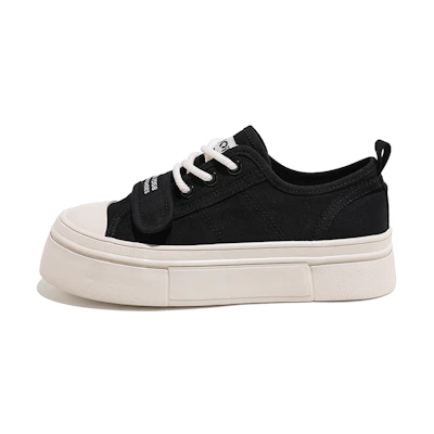 (W) Huanqiu Canvas Low 'Black'