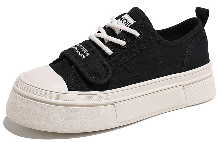 Order (W) 环球帆布鞋低帮款‘黑色’ H23033B