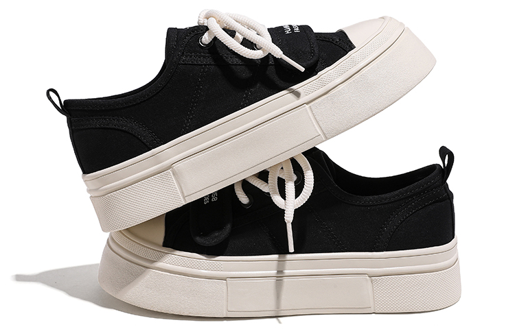 Purchase (W) 环球帆布鞋低帮款‘黑色’ H23033B