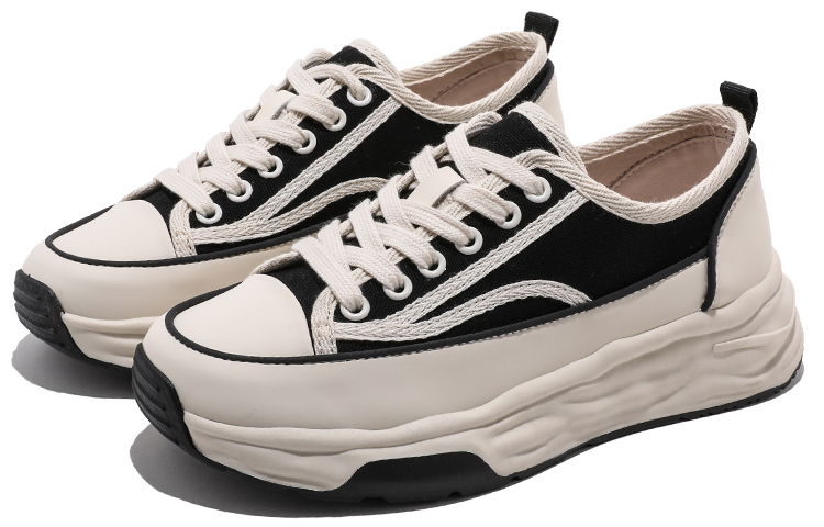 (W) Huanqiu Canvas Low 'Black' 圖 3