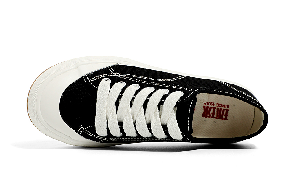 Purchase (W) Huanqiu Sepatu Kanvas Rendah 'Hitam' YW-231086