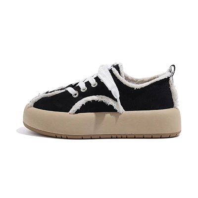 (W) Huanqiu Canvas Low 'Black'