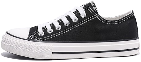 (Women) Huanqiu Canvas Low 'Black Casual' H7053B (Women) Huanqiu Canvas Low 'Black Casual' H7053B