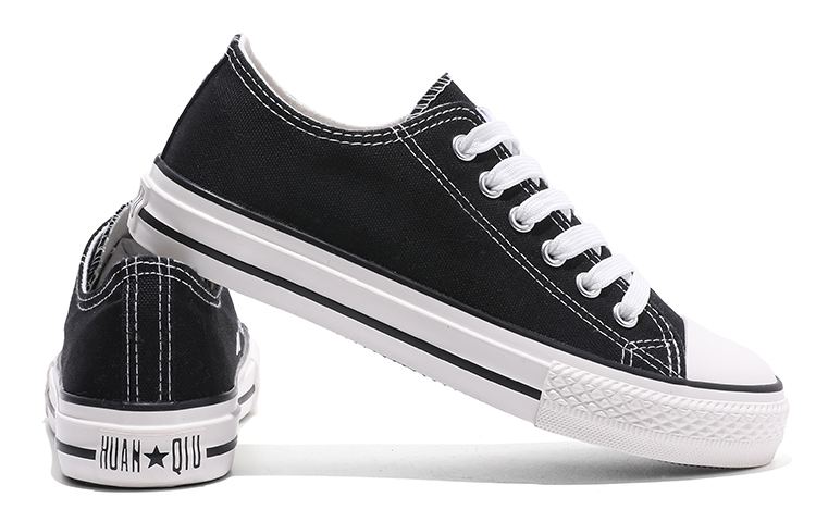 Purchase (W) 环球帆布低帮黑色休闲鞋 H7053B