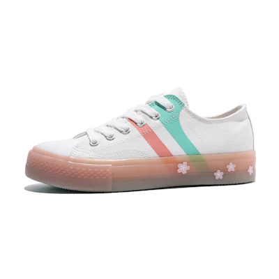 (W) Huanqiu Canvas Low 'Candy Pink'