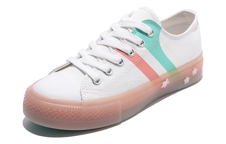 Order (W) 환구 캔버스 로우 '캔디 핑크' (Huanqiu Canvas Low 'Candy Pink') H20309