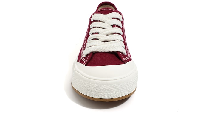(Women) Huanqiu Canvas Low 'Maroon' YW-231086-1 Lookbook (Women) Huanqiu Canvas Low 'Maroon' YW-231086-1