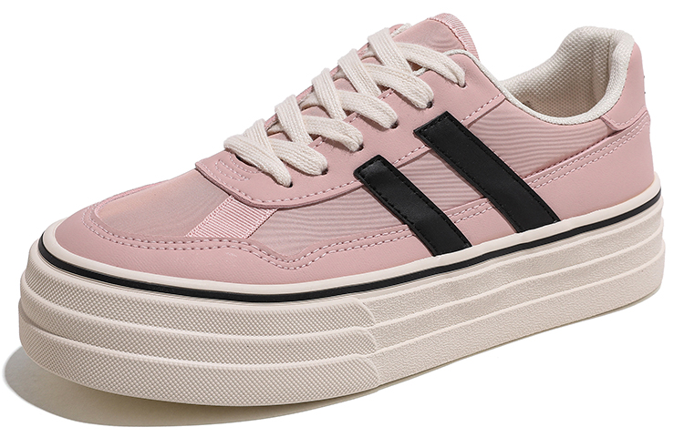 Order (W) 环球帆布低帮鞋 '粉黑' H23037P