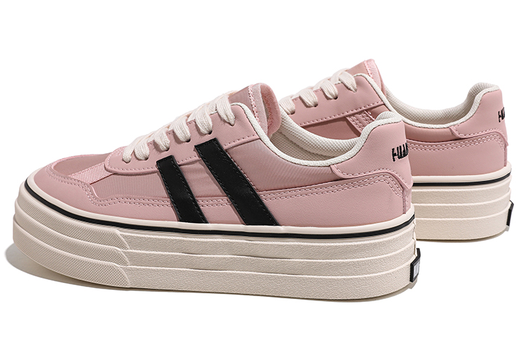 Purchase (W) 环球帆布低帮鞋 '粉黑' H23037P