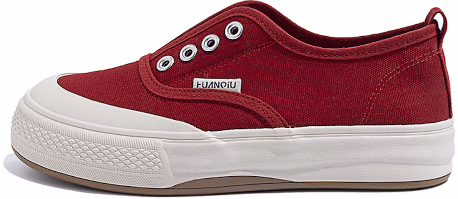 (Women) Huanqiu Canvas Low 'Red' ZHQ-XA060R Buy (Women) Huanqiu Canvas Low 'Red' ZHQ-XA060R