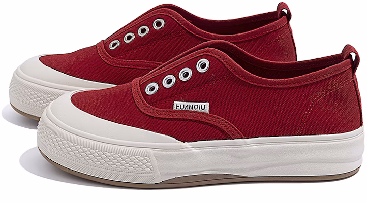 (Women) Huanqiu Canvas Low 'Red' ZHQ-XA060R Order (Women) Huanqiu Canvas Low 'Red' ZHQ-XA060R