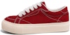 (W) Huanqiu Kanvas Rendah 'Spliced Comfort Merah' H23027R