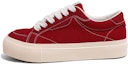 Buy (W) Huanqiu Kanvas Rendah 'Spliced Comfort Merah' H23027R
