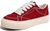 Order (W) Huanqiu Kanvas Rendah 'Spliced Comfort Merah' H23027R