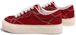 (W) Huanqiu Kanvas Rendah 'Spliced Comfort Merah' H23027R