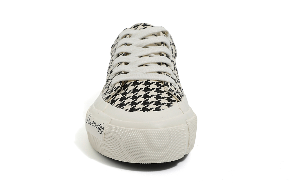 (W) Huanqiu Canvas Low 'Versatile Casual Black and White' 圖 3