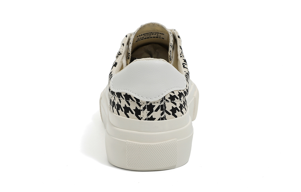 (W) Huanqiu Canvas Low 'Versatile Casual Black and White' 圖 4