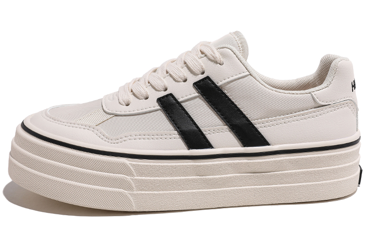 (Women) Huanqiu Canvas Low 'Versatile White' H23037W