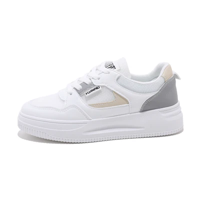 (W) Huanqiu Canvas Low 'White Grey'