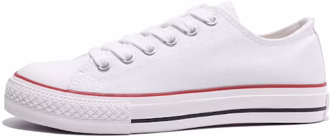 (Women) Huanqiu Canvas Low 'White Purple' H7053WV (Women) Huanqiu Canvas Low 'White Purple' H7053WV