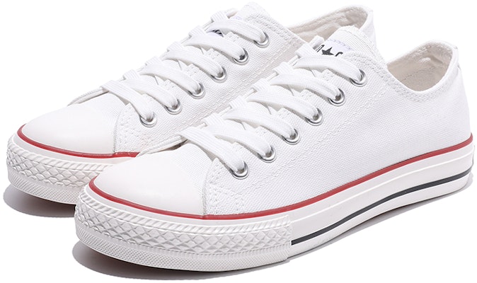 (Women) Huanqiu Canvas Low 'White Purple' H7053WV Lookbook (Women) Huanqiu Canvas Low 'White Purple' H7053WV
