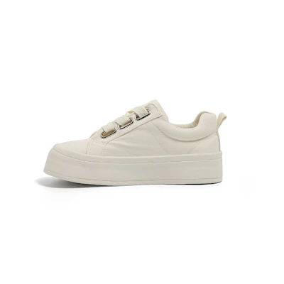 (W) Huanqiu Canvas Low Top 'Casual Versatile Thick Sole'
