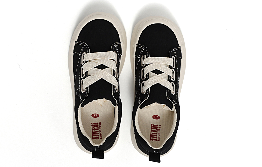 Sizing (W) Huanqiu Kanvas Rendah 'Santai Serbaguna Tapak Tebal' YW-231082