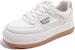 (Women) Huanqiu Canvas Patchwork Platform Sneakers 'Beige Brown' HQY-HW0525MZ