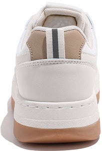 (W) Huanqiu Canvas Patchwork Platform Sneakers 'Beige Brown' Kasut Kanvas Platform HQY-HW0525MZ Lookbook (W) Huanqiu Canvas Patchwork Platform Sneakers 'Beige Brown' Kasut Kanvas Platform HQY-HW0525MZ