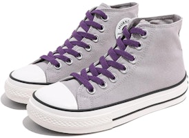 (W) Zapatillas de Lona Huanqiu 'Blanco y Negro' H20729 Details for (W) Zapatillas de Lona Huanqiu 'Blanco y Negro' H20729