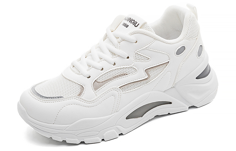 (Women) HUANQIU Casual Lightweight Height-Increasing Low-Top Durable Shoes JH-23C01