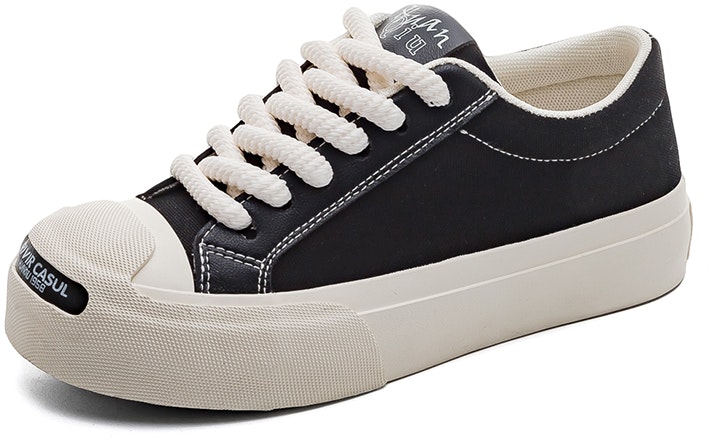 women-huanqiu-casual-low-top-black-sneakers-breathable-and-versatile-outdoor-shoes-global-kyhq-2382-hei