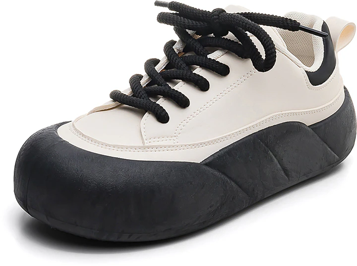 women-huanqiu-casual-low-top-sneakers-beige-black-stylish-and-durable-lw-j61-b