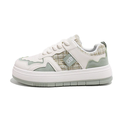 (W) Huanqiu Casual Low Top 'White-Green'