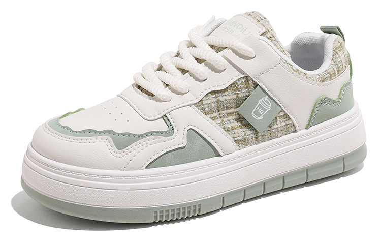 (W) Huanqiu Casual Low Top 'White-Green' 圖 2