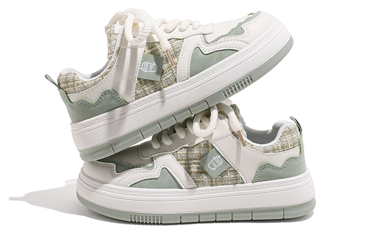 (W) Huanqiu Casual Low Top 'White-Green' 圖 3