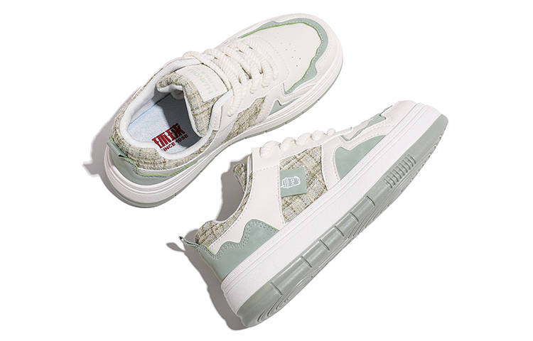 (W) Huanqiu Casual Low Top 'White-Green' 圖 4