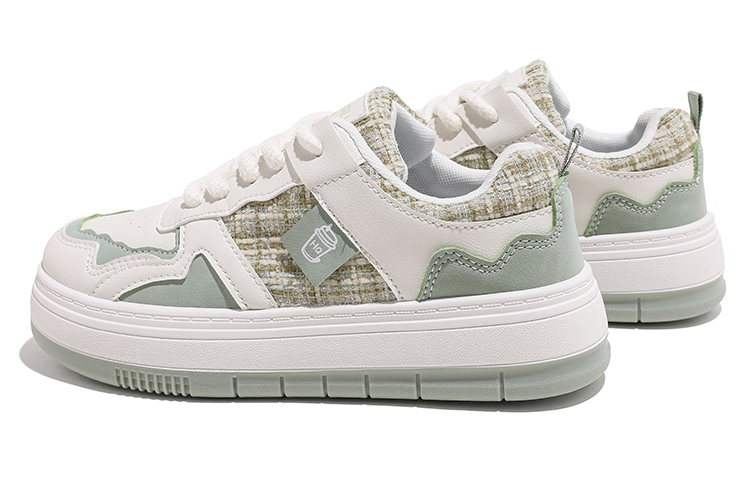 (W) Huanqiu Casual Low Top 'White-Green' 圖 5