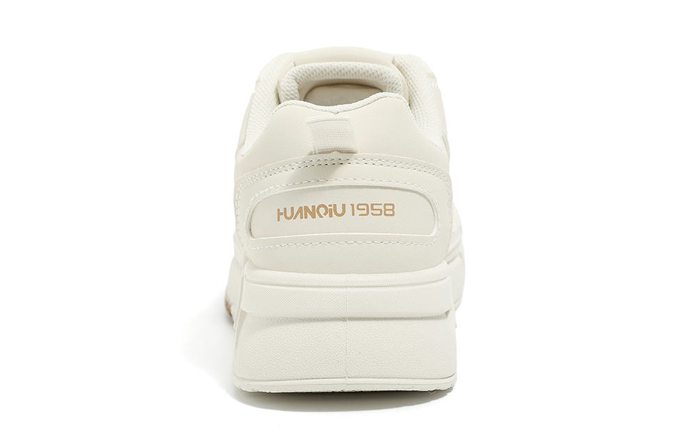 (W) Huanqiu Casual Mid-Top Sneakers 'Beige' 圖 4
