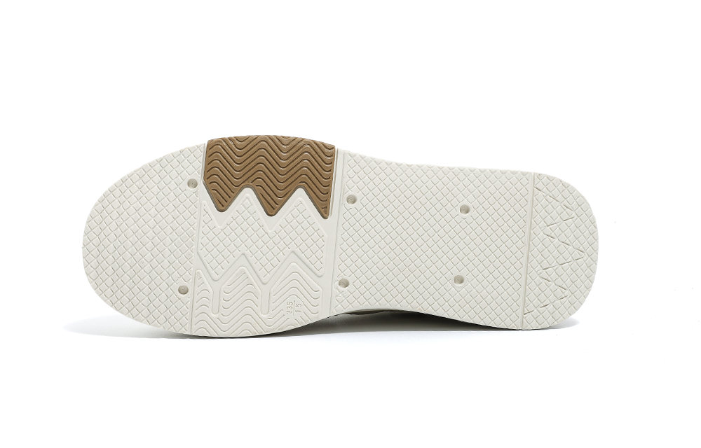 (W) Huanqiu Casual Mid-Top Sneakers 'Beige' 圖 5